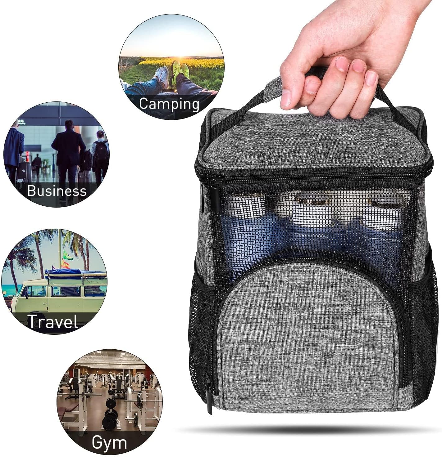 Durable Shower Caddy Tote for Travel and Bath