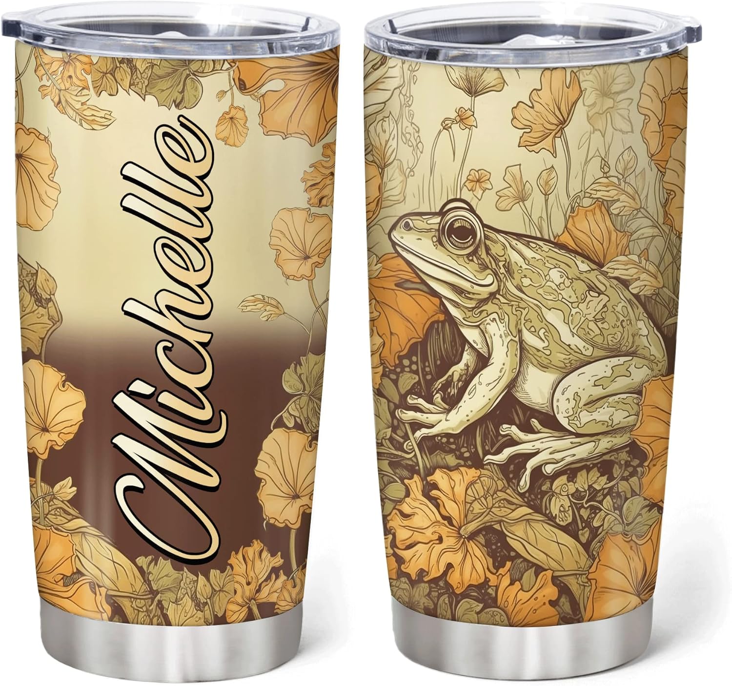Personalized Frog Tumbler - Gift for Women Girls Kids