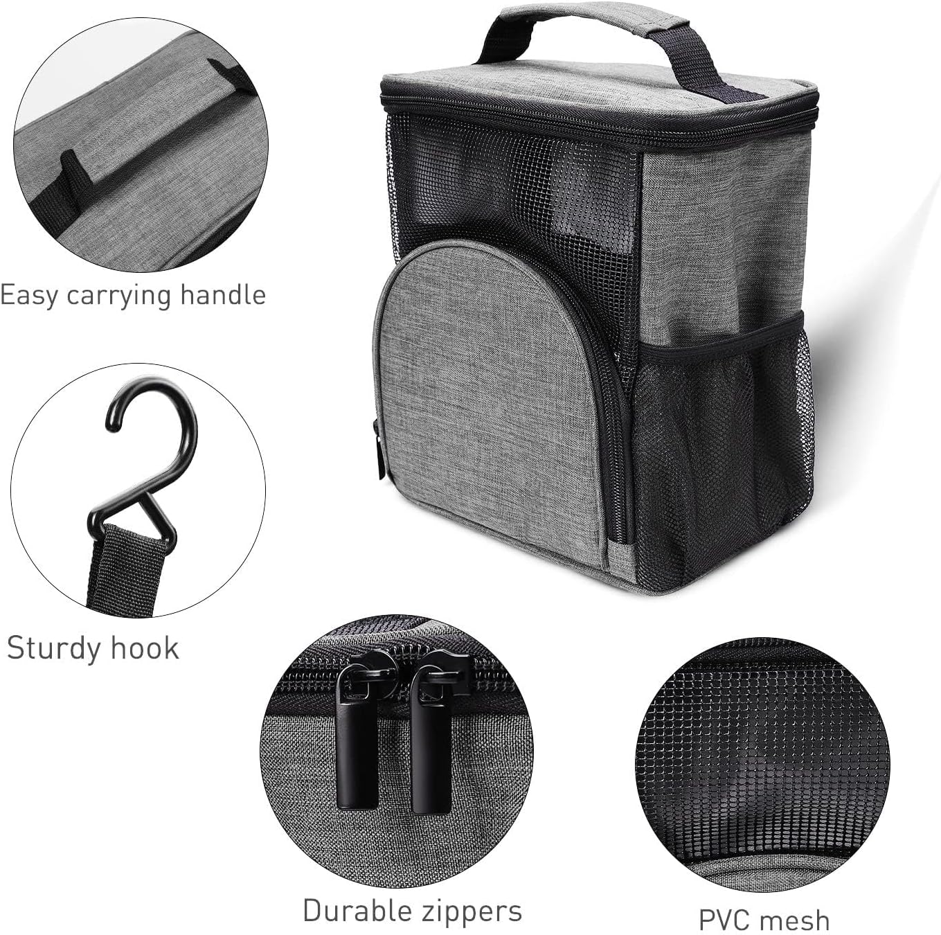 Durable Shower Caddy Tote for Travel and Bath