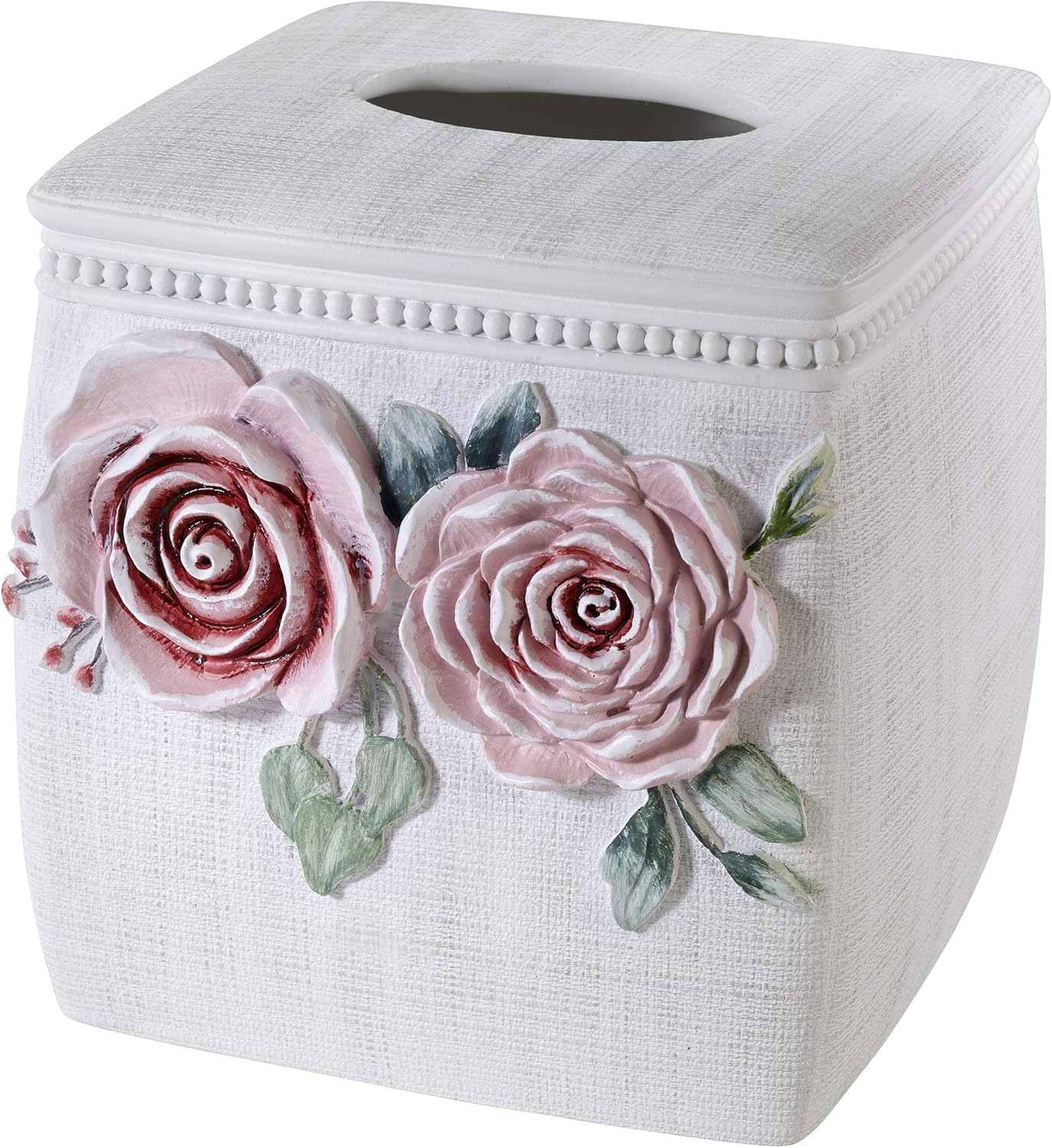 Avanti Linens - Tissue Box Cover Spring Garden Collection